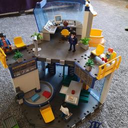 Great airport set from the Playmobil collection.
Lots of features including sliding doors, baggage claim, baggage scanner etc. Loads of accessories with it too.
Would make a great Christmas present.
From a smoke free home.
Collection from Trentham Lakes ST4.