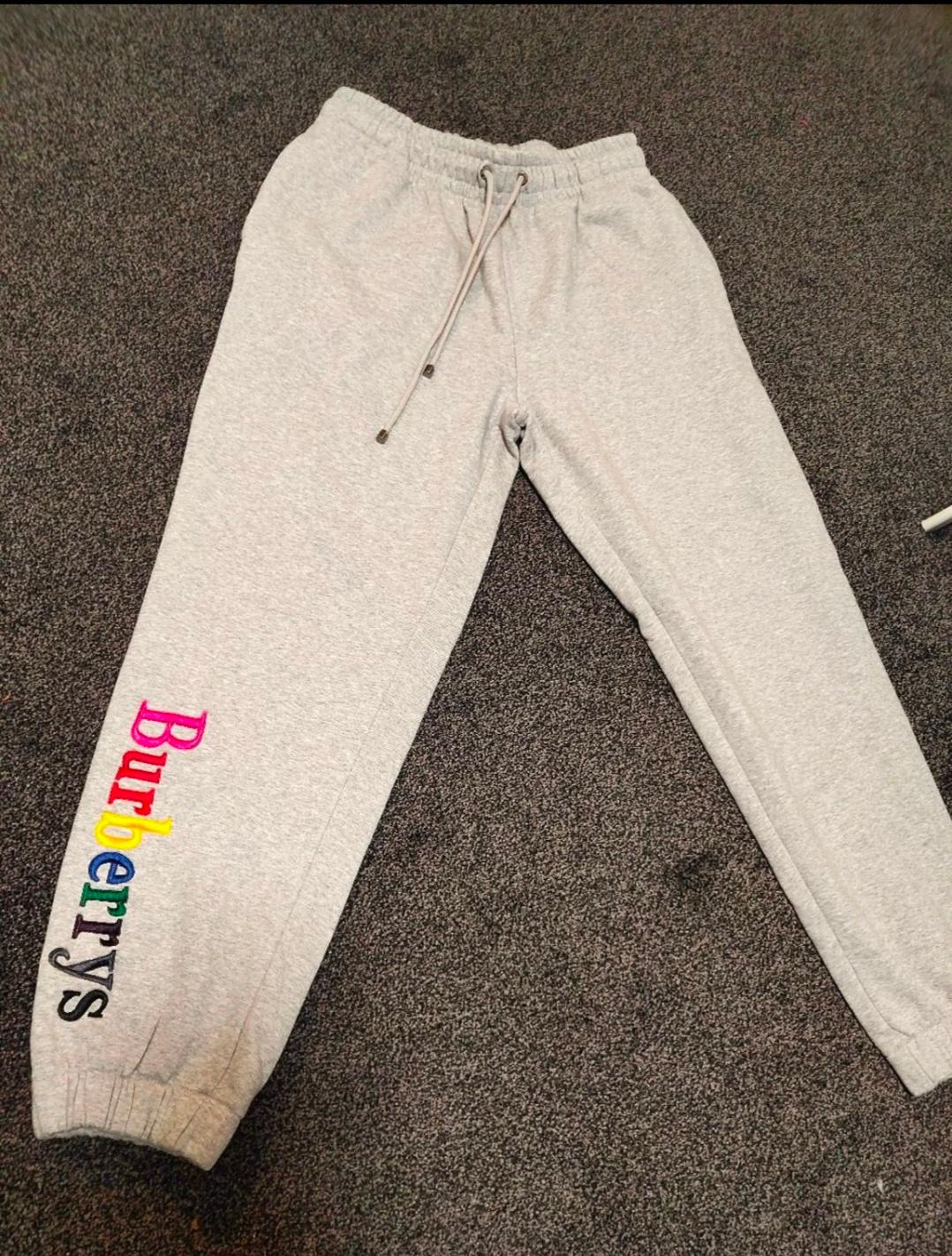 Burberry sweatpants rainbow replica online