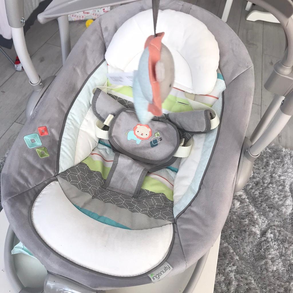 Ingenuity convertme swing2seat baby bouncer in E9 London für 40,00