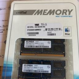 4GB DDR3 Laptop RAM Memory - 1 X 4GB  DDR3-1600 SODIMM PC3-12800S Elpida

Came out of a MacBook Pro 2013 and in prefect working order.