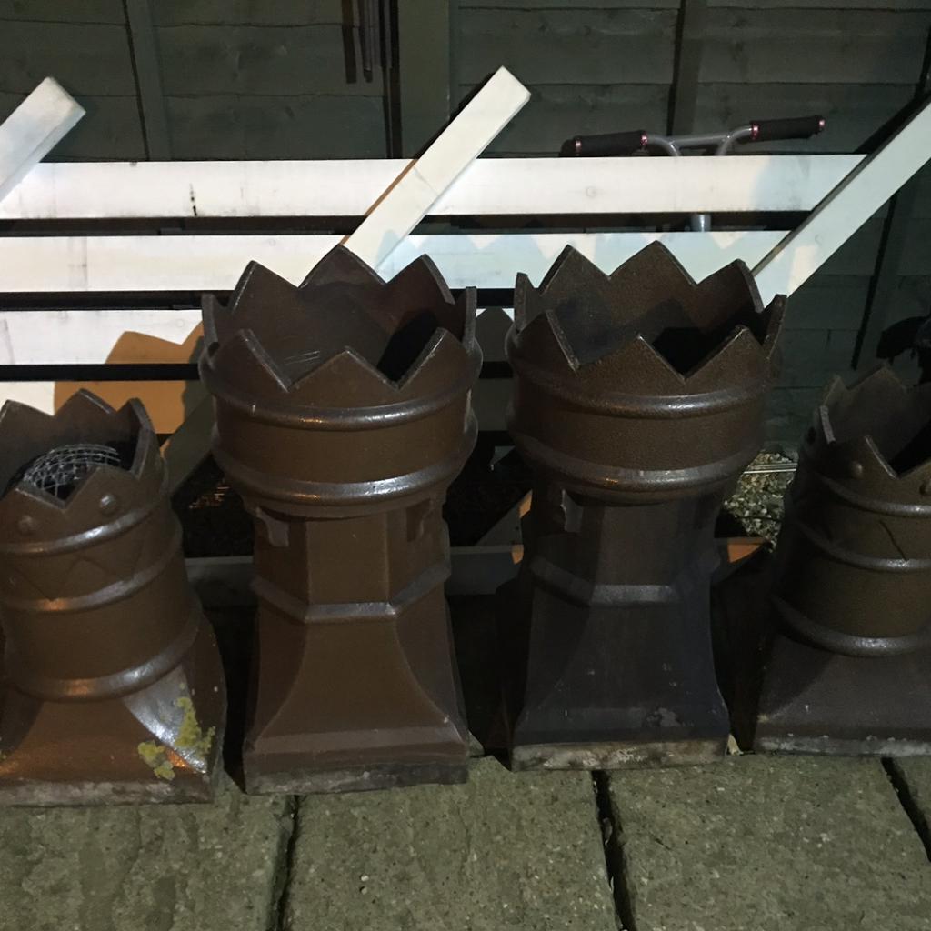 King and Queen chimney pots in WS11 Walsall for £250.00 for sale Shpock