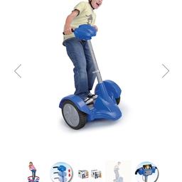 This item is great. It’s like I Segway with handless. Hours of fun! Comes with charger. It’s like new very little marks on it. Perfect Christmas present 😊 bargin price as was £169.00