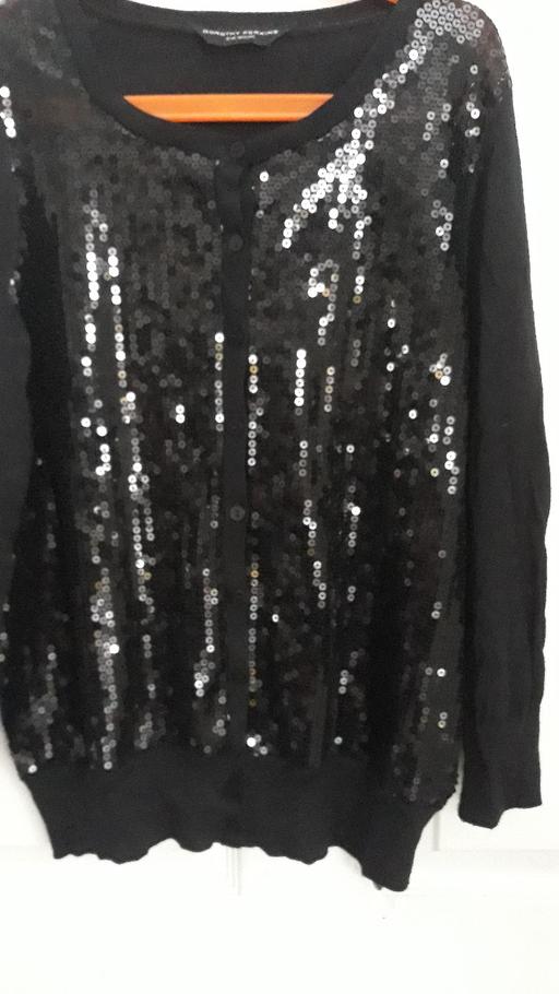 Buy & Sell West Midlands Birmingham - Photos for Black size 10 short cardigan sequin all over