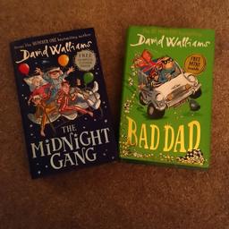 The Midnight Gang and Bad Dad. Never read. In excellent condition. Good Xmas gift. Collection only. £5.00 for both.