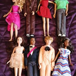 8 dolls. great for a high school musical fan or just to play with