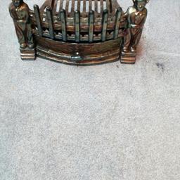 cast fire basket and front