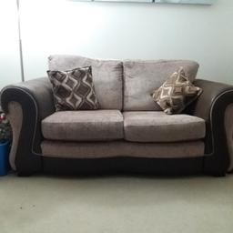 2 and 3 seater sofas from dfs.
very good condition.
4 cushions included.
collection only possibly deliver locally.