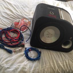 I’m selling a working sub amp and new wire kit it was in my 307 but I’ve sold the car

I was going to put it in my new car but I’ve decided to keep the standard Bluetooth stereo in so it’s not needed

Flu trap 012 active
Wire kit opened but never used

I can’t deliver I’m sorry
Collect from
S141rf
Sheffield