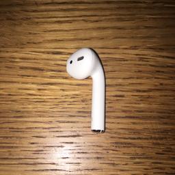 This is original airpod .
Only the left ear peice.
Messgae me for any concerns.
Price is negotiable.