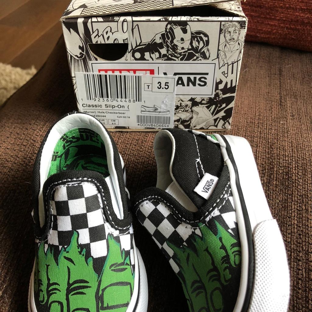 Hulk vans toddler size 7 hotsell