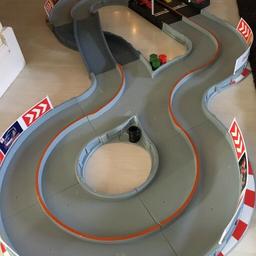 The roary race track ideal if you have carpets.  My sons loved pushing their cars on this.  The roary cars no longer work with batteries and they dont seem to work when you add new ones.  I have added small metal cars classic mini cars hand size and 4-5 roary cars,  there are 3 others that dont have the battery back but you can have them if you want.  One helicopter.