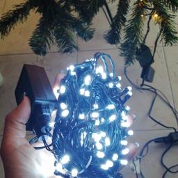Filo di luci per albero di 🤶 Natale col. Bianco