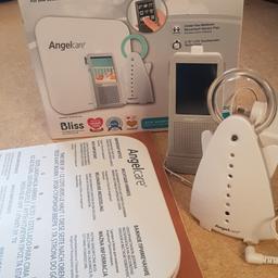 angelcare baby monitor ac1100
with under mattress sensor pad
touchscreen full colour monitor 
collection only