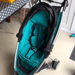 Some wear and tear but great as a second or spare pushchair, folds down very small and is very light.