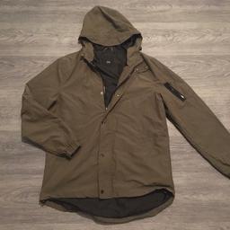 Khaki mens river island jacket 
Brought and not worn as didnt like it 
Size large