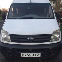 Ldv maxus 2.5 spares or repairs
Mot till October 2020
Crewcab (7seater) 
Had new clutch and battery fitted 2 months ago,
Has a slight oil burning but still drives, few dents and scrapes in body work but it’s a work horse not a brand new BMW
Selling as new van and not got time to play around with it, £550 takes it... feel free to ask questions (will be emptied for new owner)