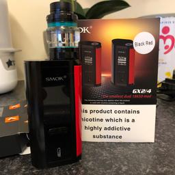 Full set up including batteries and 400ml of juice only 3 week old barely used 