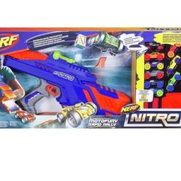 kids game Nerf gun Nitro MotoFury Rapid
With box.
great condition.
Collection only