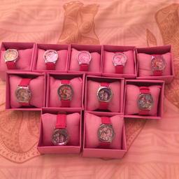 NEW kids unicorn watches. Comes with a lovely pink unicorn gift box. I have 8 available. £3 each or 2 for £5 
Postage £3 however much you buy .