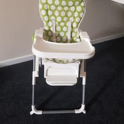 good condition
suitable from 4 months upto 3yrs
adjustable height and seat