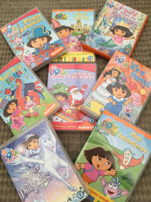 Buy & Sell West Midlands Walsall - Photos for 8 DORA the EXPLORER DVD’S