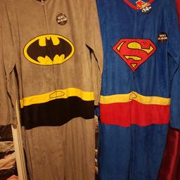 men's size L onsies 
I have 2 superman 
1 bat man
were 14.99 each
want 10.00 each or all 3 for 25.00