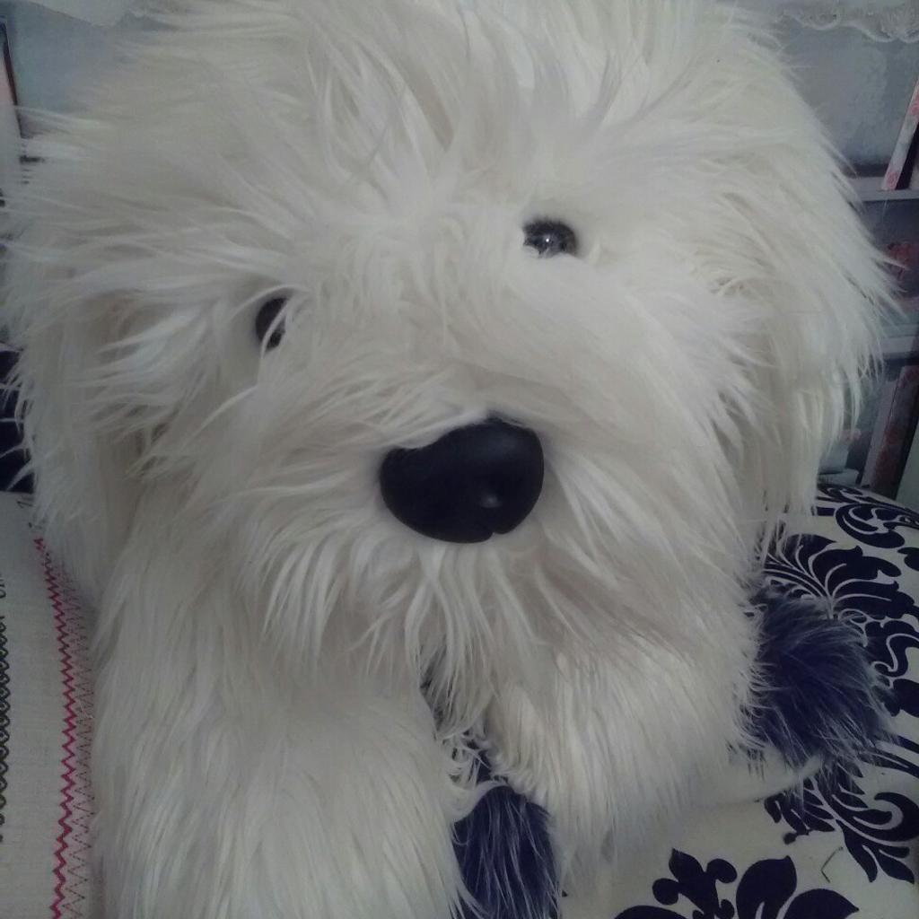 Large dulux sales dog soft toy