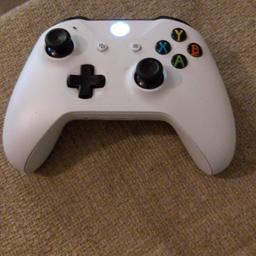 white xbox one controller . can connect to any bluetooth device as well so can play on phone tablet etc. works fine. dont mind posting if add postage.