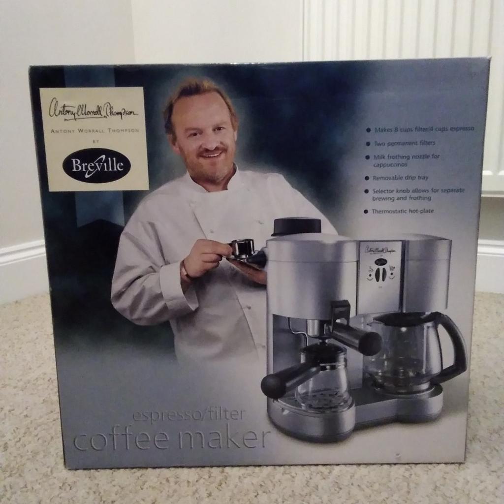 antony worrall thompson breville coffee machine