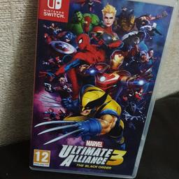 Nintendo switch MARVEL ULTIMATE ALLIANCE 3
USED IN VERY GOOD CONDITION