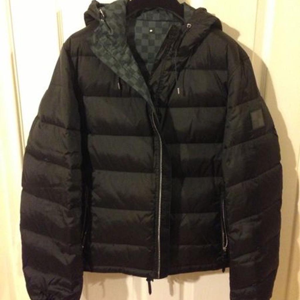 louis vuitton reversible black Damier check jacket - ultra rare
