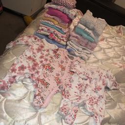 23 baby grows all in very good conditions only worn a few times , some have never been worn
All 23 for £10