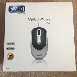 Sweet optical mouse usb 800dpi comes with quick installation guide rep price£25 brand new never used
