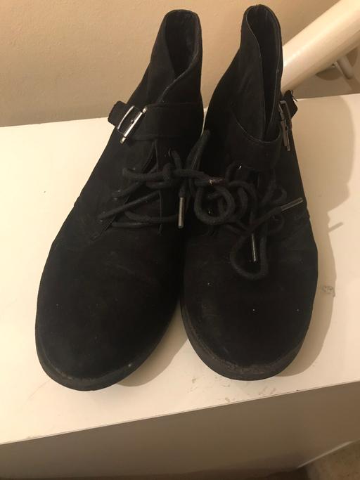 Buy & Sell South East London Crofton Park - South East London - Photos for Black suede Boots Size5