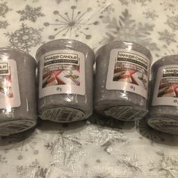 4 loose Yankee Candle votive candles in Christmas Wishes fragrance. Genuine item. 

Collection from M31 area. I do have more of these available.
