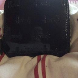 Black Harrods purse