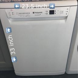 Dishwasher for sale. Used but fair/good condition, about 4 years old so few scratches and dents as expected. Crack on the top inside plastic however doesn’t effect use. Selling due to not using in over 2 years and replacing it with a dryer. Collection bolsover.