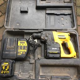 Dewalt 24v cordless good condition spare battery
With charger
Collection only