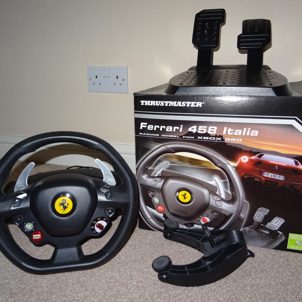 Thrustmaster Ferrari Steering Wheel Xbox 360 in Ashfield for £45.00 for sale Shpock