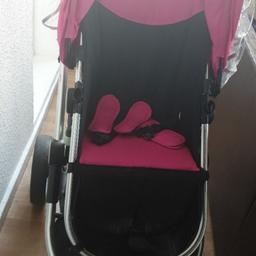pushchair for sale in used but good condition
with bag and raincover