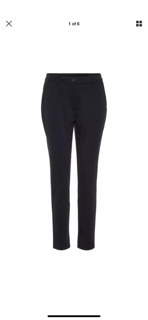 Buy & Sell West Midlands Sandwell - Photos for Pieces Women’s Black SLIM FIT TROUSERS Size