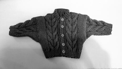 Buy & Sell West Midlands Solihull - Photos for 0/3m Boys Aran Grey Old stock price 1 only