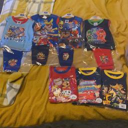 Brand new 7 pairs of pjs size 18-24 all new with tags £20 pick up only castleford could post for £5 extra tracked post