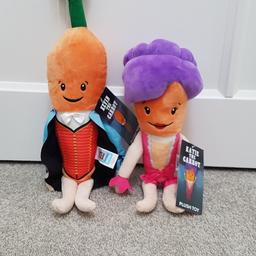 New with tags Kevin and Katie soft plush toys from this year's Aldi Christmas Advert. 

Can post first class recorded for £4.55