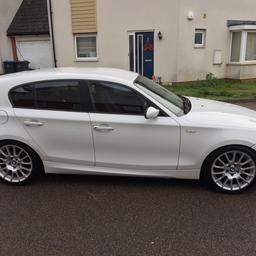 BMW 116d e87 M Sport, 2009, 6 speed manual.
30£ YEARS TAX
Beautiful car
‼️Mot till 09/2020‼️
161500 miles
Great condition 
▶️HPi clear◀️ 
Clutch, gearbox and turbo without issues
New Timing chain  January 2019(invoice)
Clean inside and outside 
☑️Service (oil and filters) done at October 
3 previous owners 
Full logbook
New parts:
- 4 run flat tyres ‼️ 
- Front brake pads

Car is ready to go. 
Collection Harlow