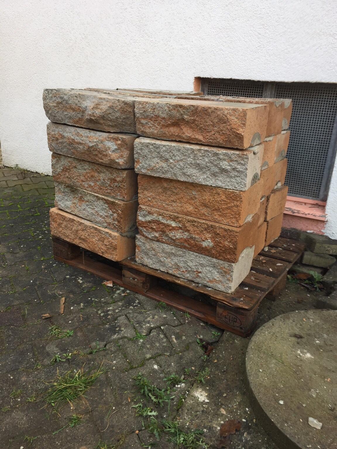 Mauersteine Format50/25/15 Farbe Sandstein in 55595 Hargesheim für 50