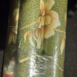 7 rolls of wallpaper,good quality left after home decor