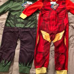 These are two lovely onesies from Marvel.

Brand new with tags on.

Size 2-3 years

Collection Hertford or will post 2nd class for £3