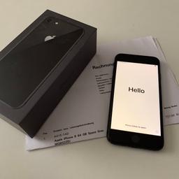 iPhone 8 64 GB Space grau, gekauft Ende März 2018, würde von meine Frau genutzt, voll funktionsfähig Versand möglich

Privat verkauft keine Garantie und Rücknahme
