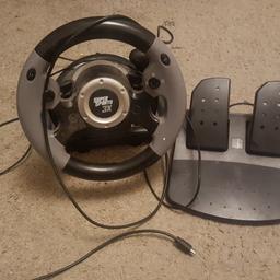 steering wheel and peddles for Xbox.